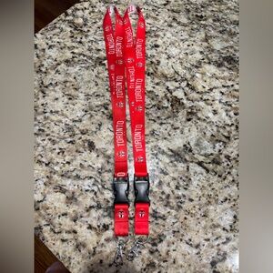 Red Toronto FC Lanyards (2)